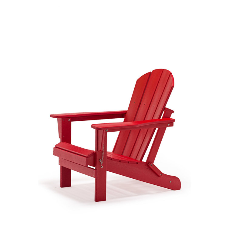 Longshore Tides Benefiel Plastic/Resin Folding Adirondack Chair